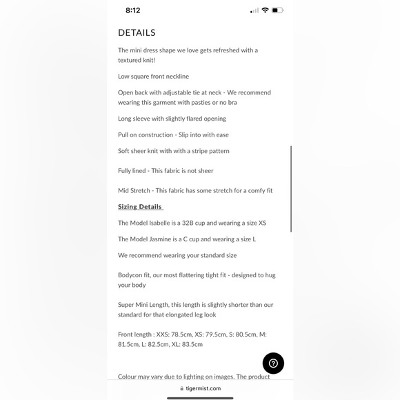 Tiger Mist - Small - New with Tags - Picture 3 of 6